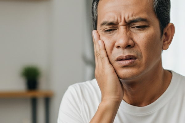 Bakteri dari infeksi gusi dapat masuk ke aliran darah dan memicu peradangan yang meningkatkan risiko stroke.